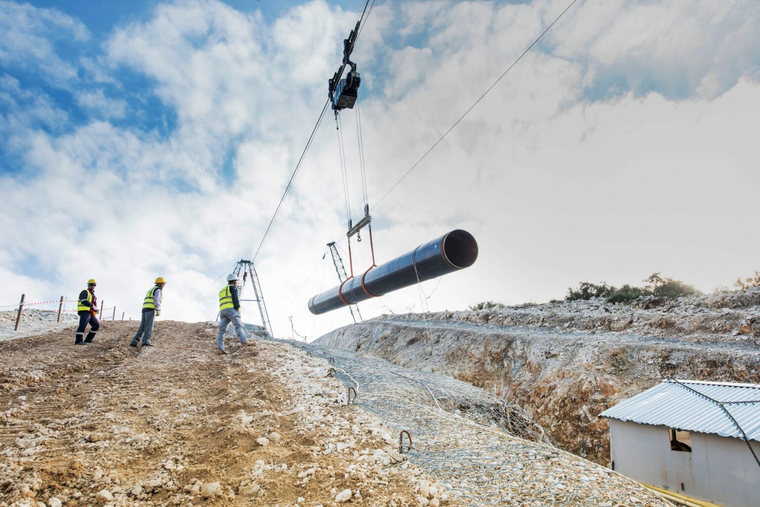 LCS The Cable Crane Company Pipeline Construction